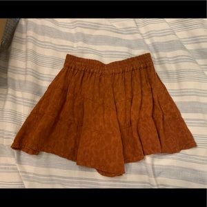 Saltwater Luxe Size XS flowy casual shorts. Color is like deep burnt orange/tan